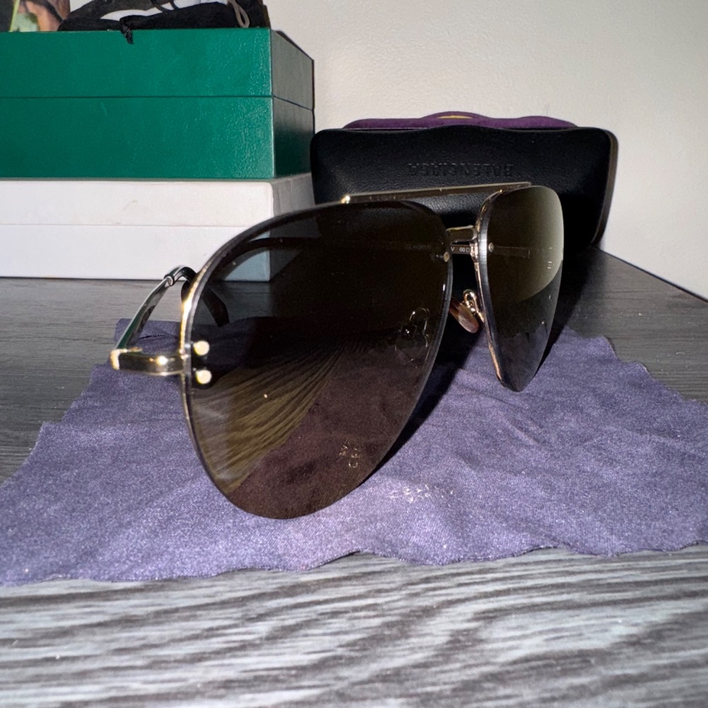 Celine Aviator Mirrored Sunglasses - Picture 6 of 6